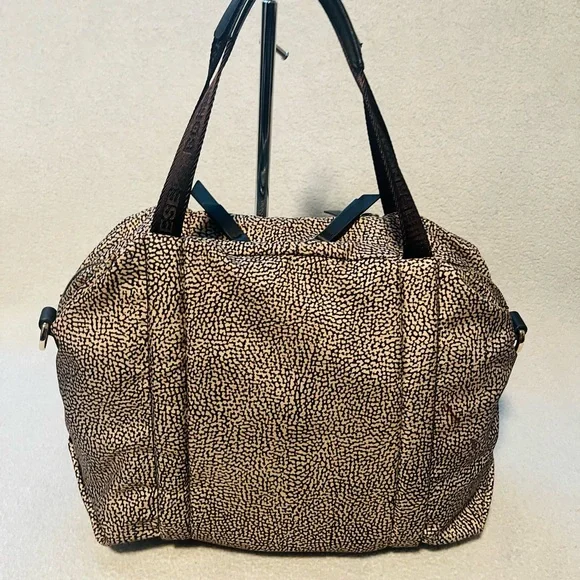 Borbonese Borsa A Mano Medium Jet Handbag - Picture 3 of 12